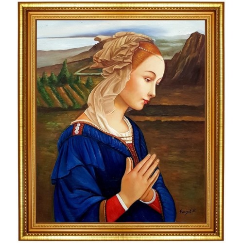 Herz Mariae, die Madonna des Himmels - Ölgemälde