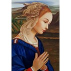 Madonna di Maggio, Filippo-Lippi - Ölgemälde handgemalt