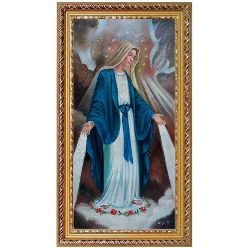 Herz Mariae, die Madonna des Himmels - Ölgemälde